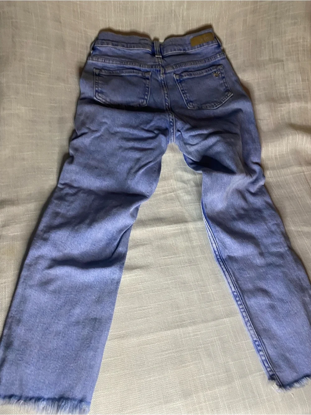 Justice Girls Distressed Medium Blue Ripped Jeans
